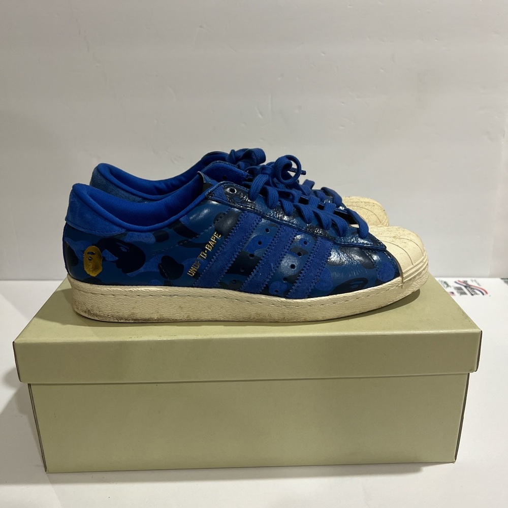 Bape x Undefeated x Adidas Superstar size 9